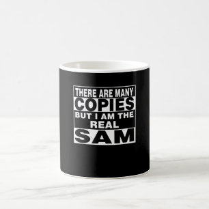 I Am Sam Funny Personal Personalised Fun Coffee Mug
