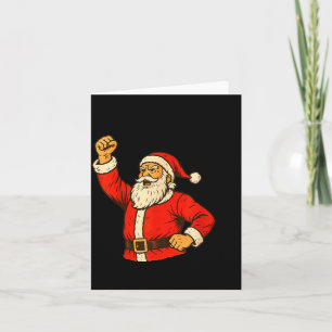 I Am Santifa Santa Claus Anti Fascism Christmas Au Card