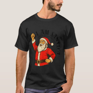 I Am Santifa Santa Claus Anti Fascism Christmas Au T-Shirt