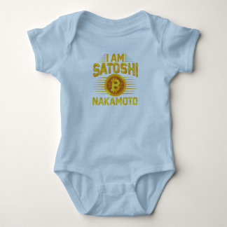 I Am Satoshi Nakamoto Baby Bodysuit