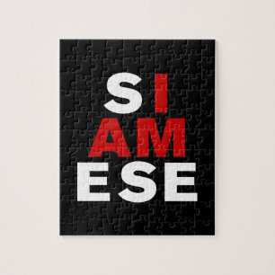 I AM SIAMESE JIGSAW PUZZLE