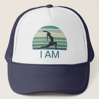 I Am Signature Ocean Green Trucker Hat
