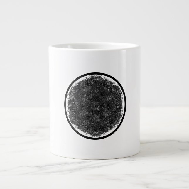 I Am Single | Silent ASMR Art Large Coffee Mug (Front)