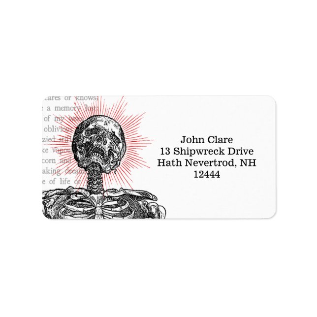 I am Skeleton!  Label (Front)