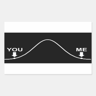 I Am Smart Rectangular Sticker