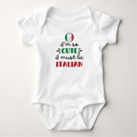I am so cute I must be Italian