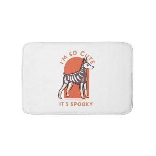 I Am So Cute It Is Spooky Cute Halloween Dog Bath Mat