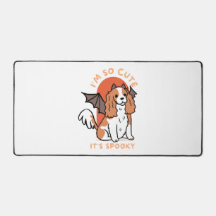 I Am So Cute It Is Spooky Cute Halloween Dog Desk Mat
