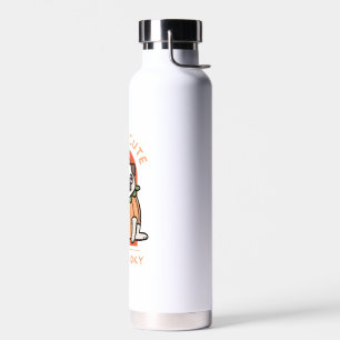 I Am So Cute It Is Spooky Cute Halloween Dog Pug Water Bottle