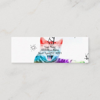 I am so meowgical ! mini business card