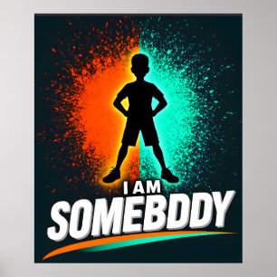 I Am Somebody Civil Rights Empowerment Black Histo Poster