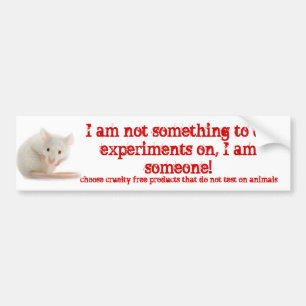 I am someone! bumper sticker