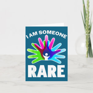 I Am Someone Rare Disease Awareness - Rare Disease Card