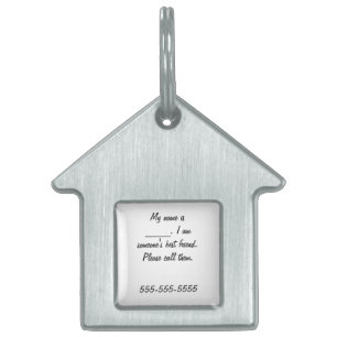 I am someone's best friend-lost dog tag
