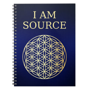 I Am Source Flower of Life Journal