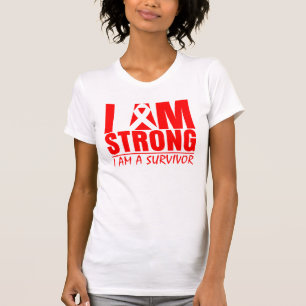 I am Strong - I am a Survivor - Stroke Disease T-Shirt