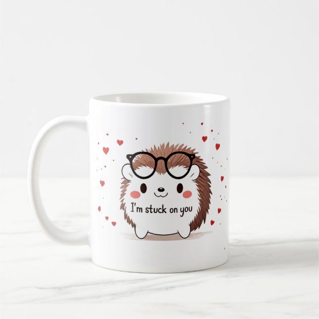 I Am Stuck on You Coffee Mug (Left)