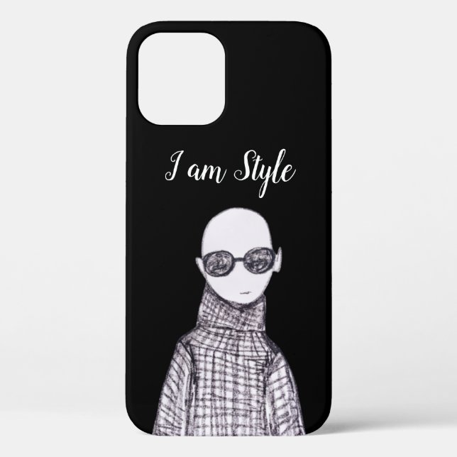 I am style iPhone case (Back)