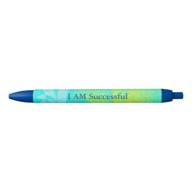 "I AM Successful" Pen, Black Ink Pen (Front)