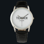 I am teacher school Collegeadd your name text simp Watch<br><div class="desc">Profession simple templates for your profession</div>
