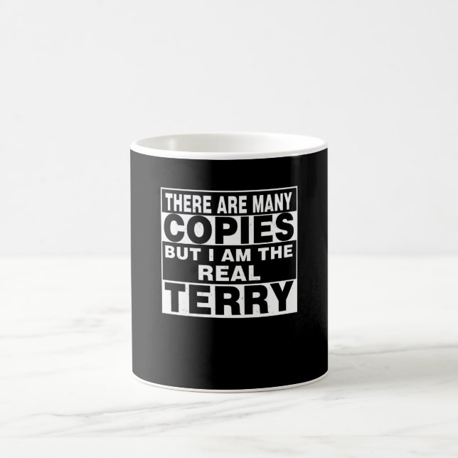 I Am Terry Funny Personal Personalised Fun Coffee Mug (Center)