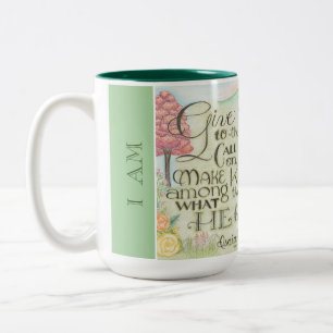 I AM Thankful!-Give Thanks to the Lord Coffee Mug