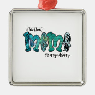 I Am That Meme Metal Ornament