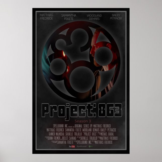 I am the Absolute // Project 863 Original Poster (Front)