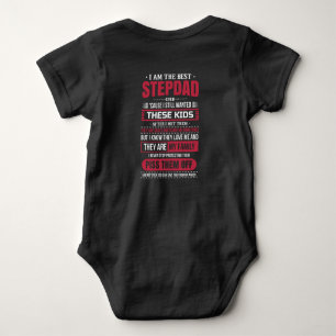 i-am-the-best-step-dad-ever baby bodysuit