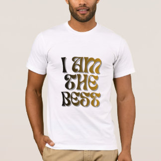 I am the best-stylish motivational T-shirt