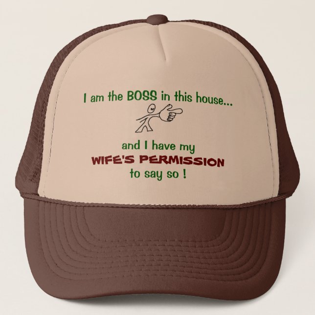 I am the Boss Hat (Front)