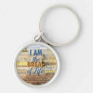I am the bread of life, Jesus said Key Ring