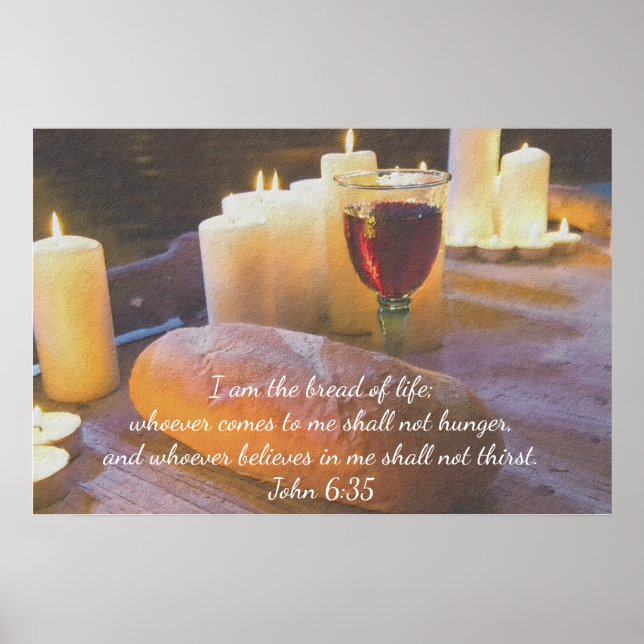 I Am the Bread of Life Poster (Front)