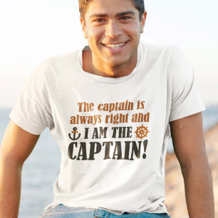 I Am The Captain T-Shirt