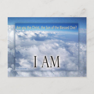 I AM the Christ Postcard