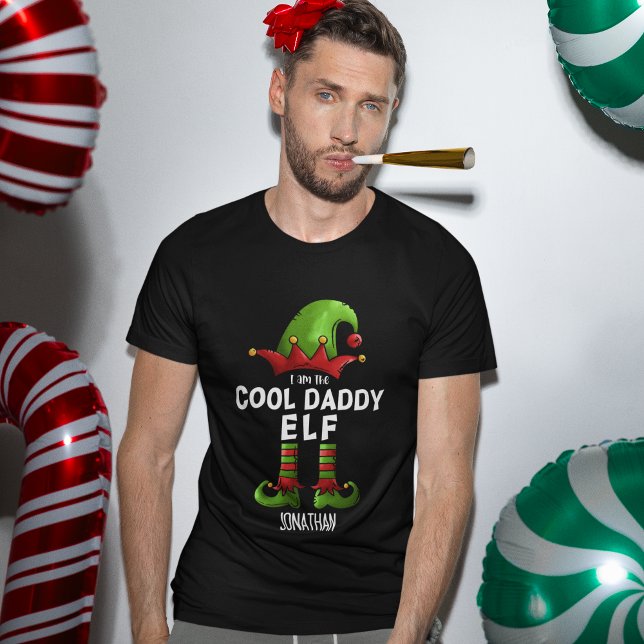I am The Cool Daddy Elf Funny Elf T-Shirt (Creator Uploaded)