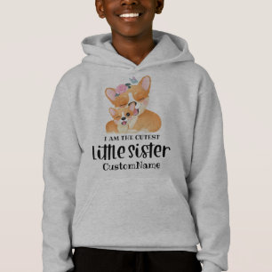 I am the Cutest Little Sister Cute Corgi Dogs
