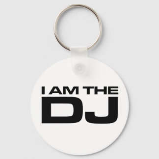 I Am The Dj Key Ring