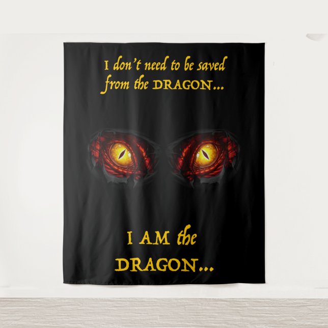 I Am the Dragon Tapestry (Front)