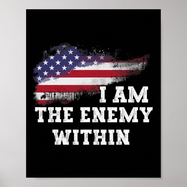 I Am The Enemy Within  Poster (Front)