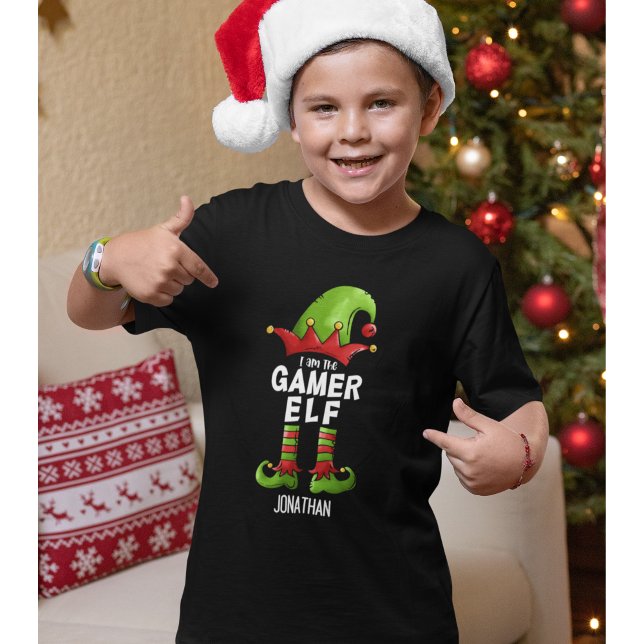 I am The Gamer Elf Christmas T-Shirt (Creator Uploaded)