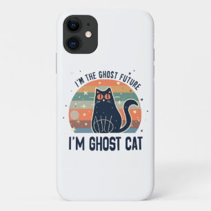 I AM THE GHOST FUTURE, GHOST CAT  iPhone 11 CASE