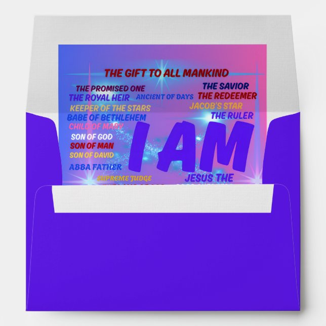I AM The Gift Matching Envelopes (Back (Bottom))