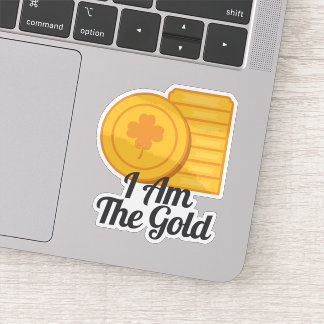 I Am The Gold St Patrick's Day Gold Coins