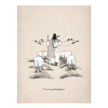 I Am the Good Shepherd Christian Wall Art