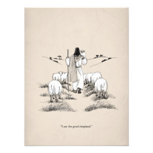 I Am the Good Shepherd Christian Wall Art