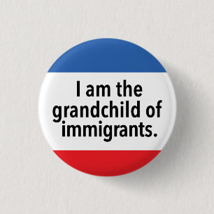 I am the grandchild 3 cm round badge