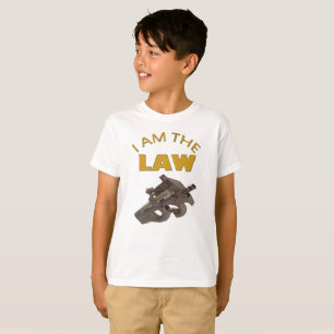 I am the law with a m4a1 machine gun T-Shirt