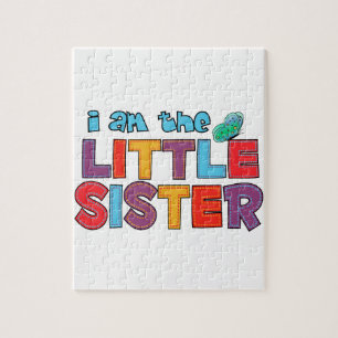 I am the Little Sister Butterfly Jigsaw Puzzle