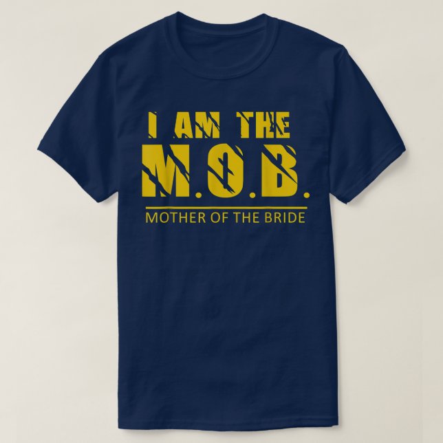 I am the Mother of the Bride Design 768 T-Shirt (Design Front)